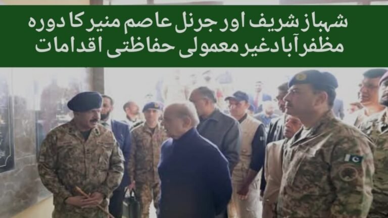 پاکستانی وزیر اعظم، آرمی چیف کا کشمیریوں سے اظہار یک جہتی