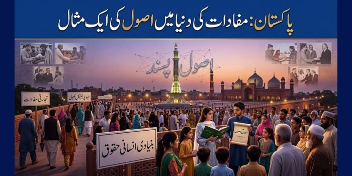 پاکستان: مفادات کی دنیا میں اصول کی ایک مثال