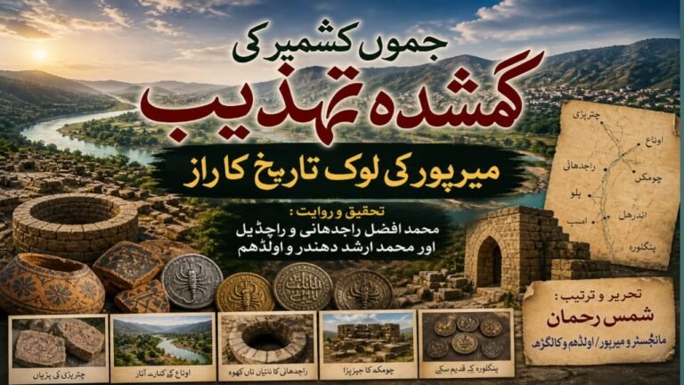 جموں کشمیر کی گمشدہ تہذیب میرپور کی لوک تاریخ کا راز